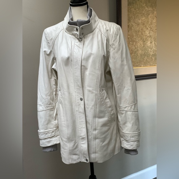 DANIER leather coat GUC - Picture 1 of 15